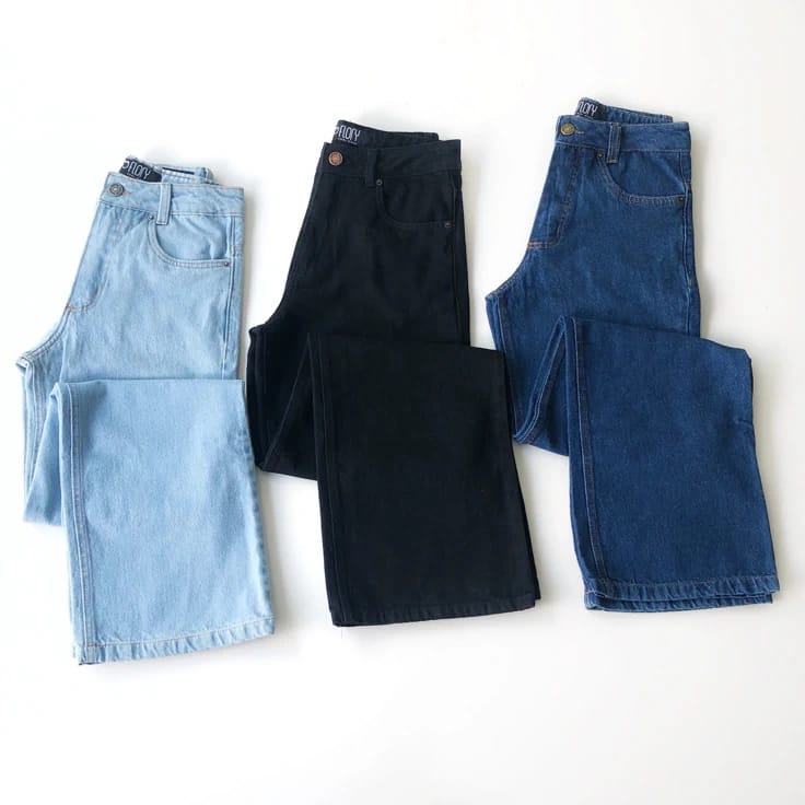 WIDE LEG JEANS