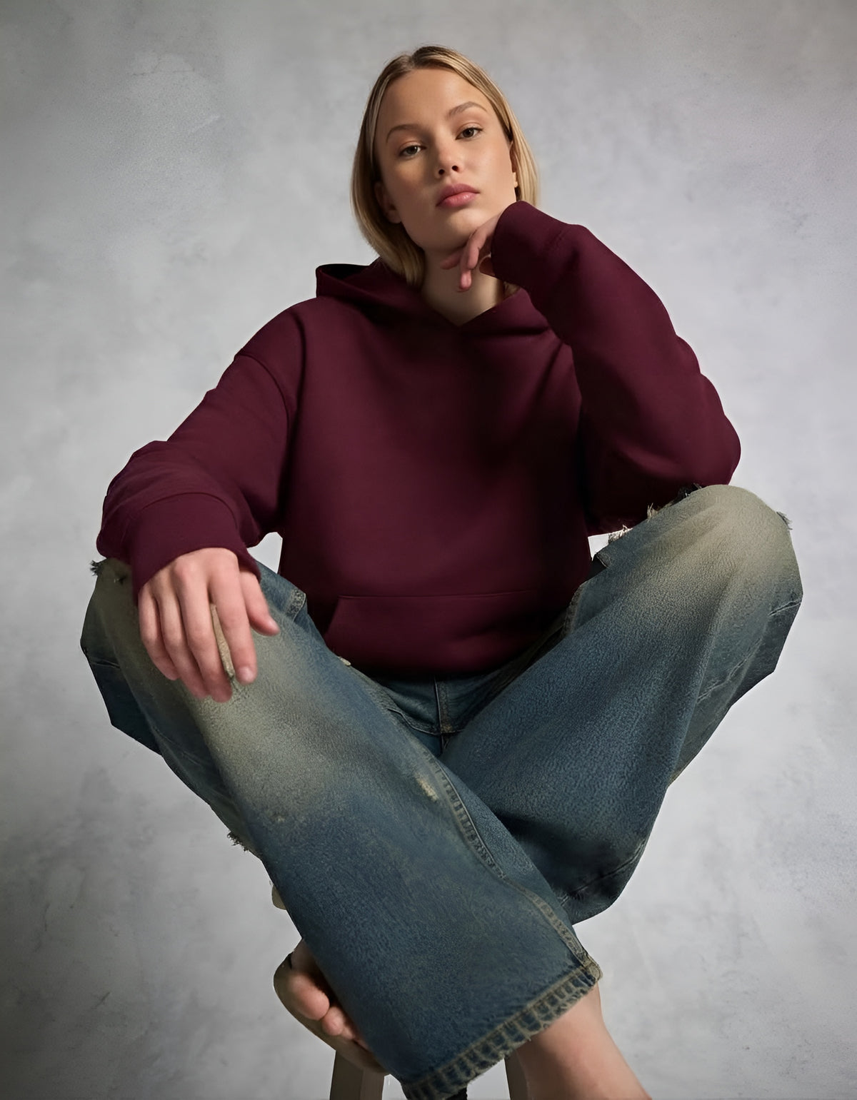 Maroon Hoodie