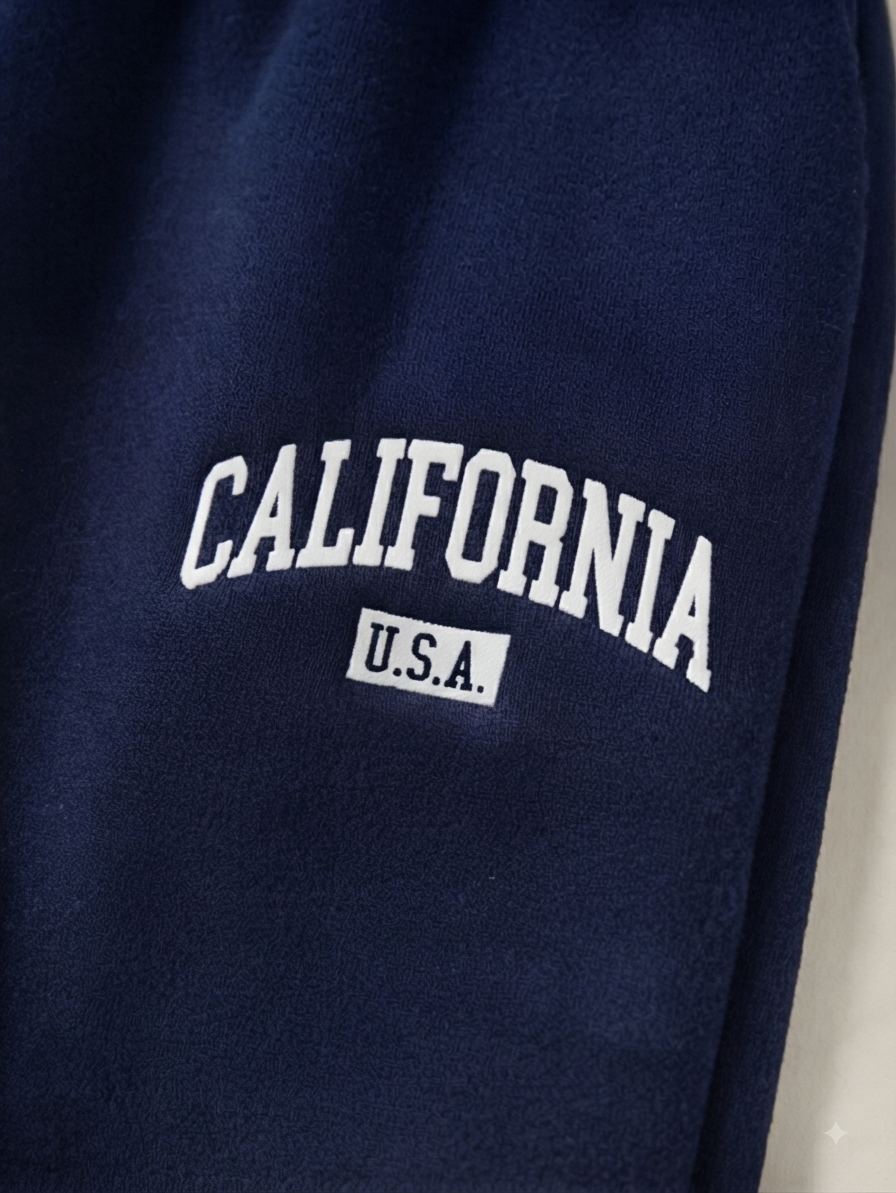 Navy Blue Jogger Pants