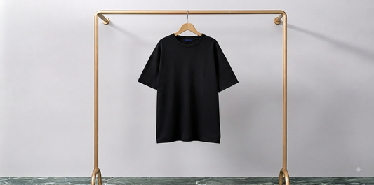 BLACK ROUND NECK
