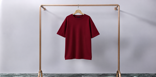 MAROON ROUND NECK