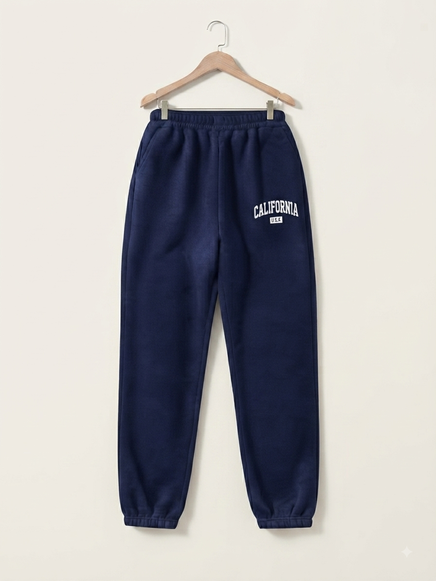 Navy Blue Jogger Pants